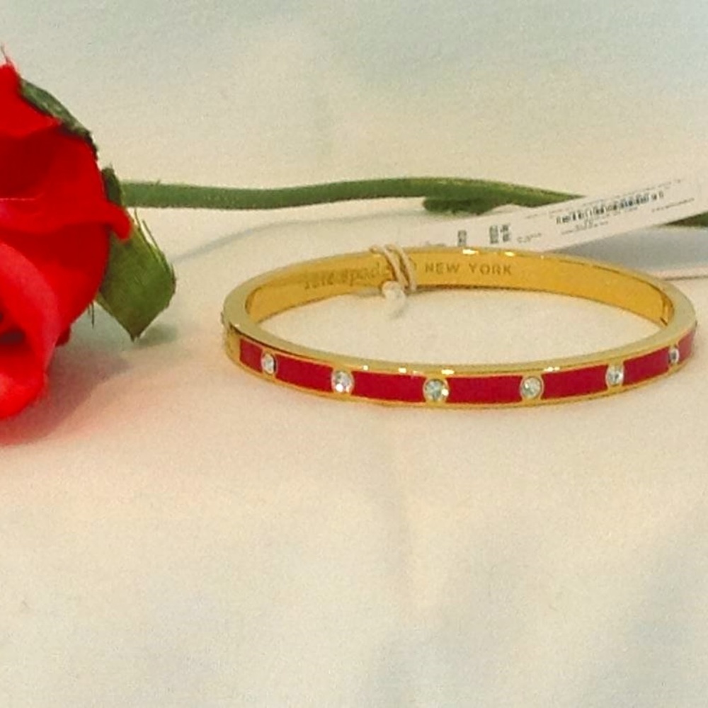 NWT Kate Spade  Pink Bangle Bracelet